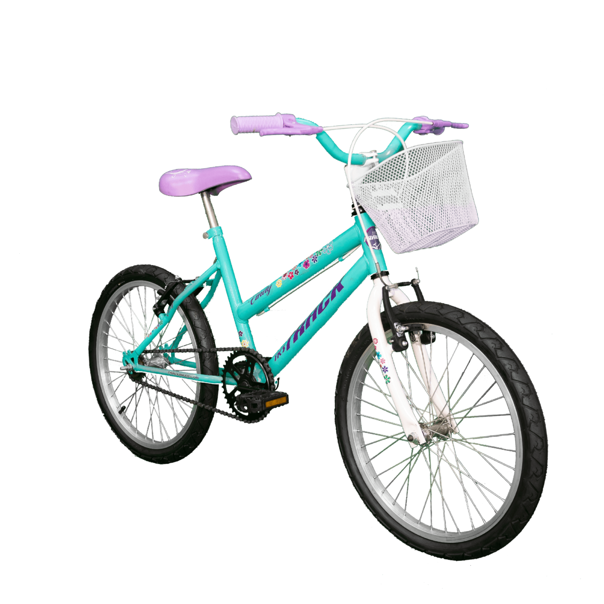 BICICLETA TK3 TRACK CINDY JUVENIL ARO 20 TURQUESA