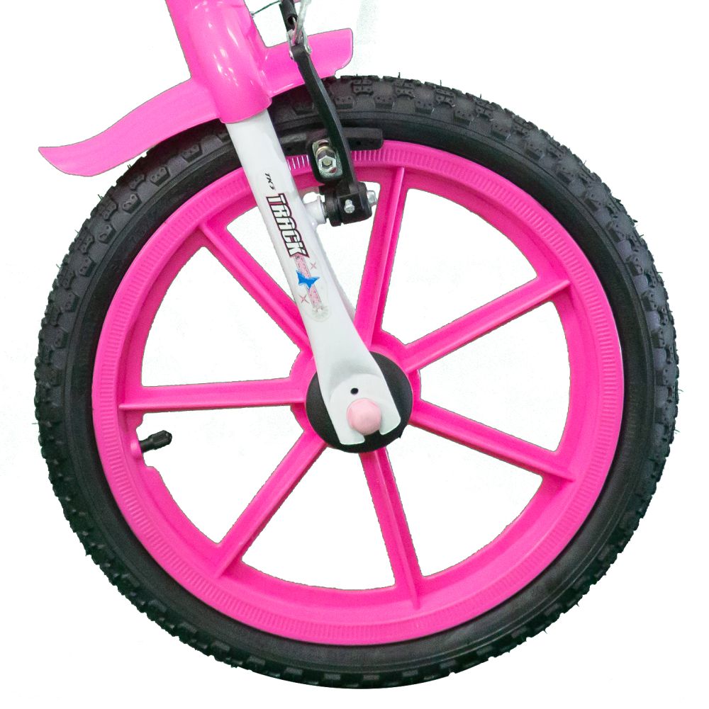 Bicicleta Infantil Free Action Aro 16 Kiss - Rosa