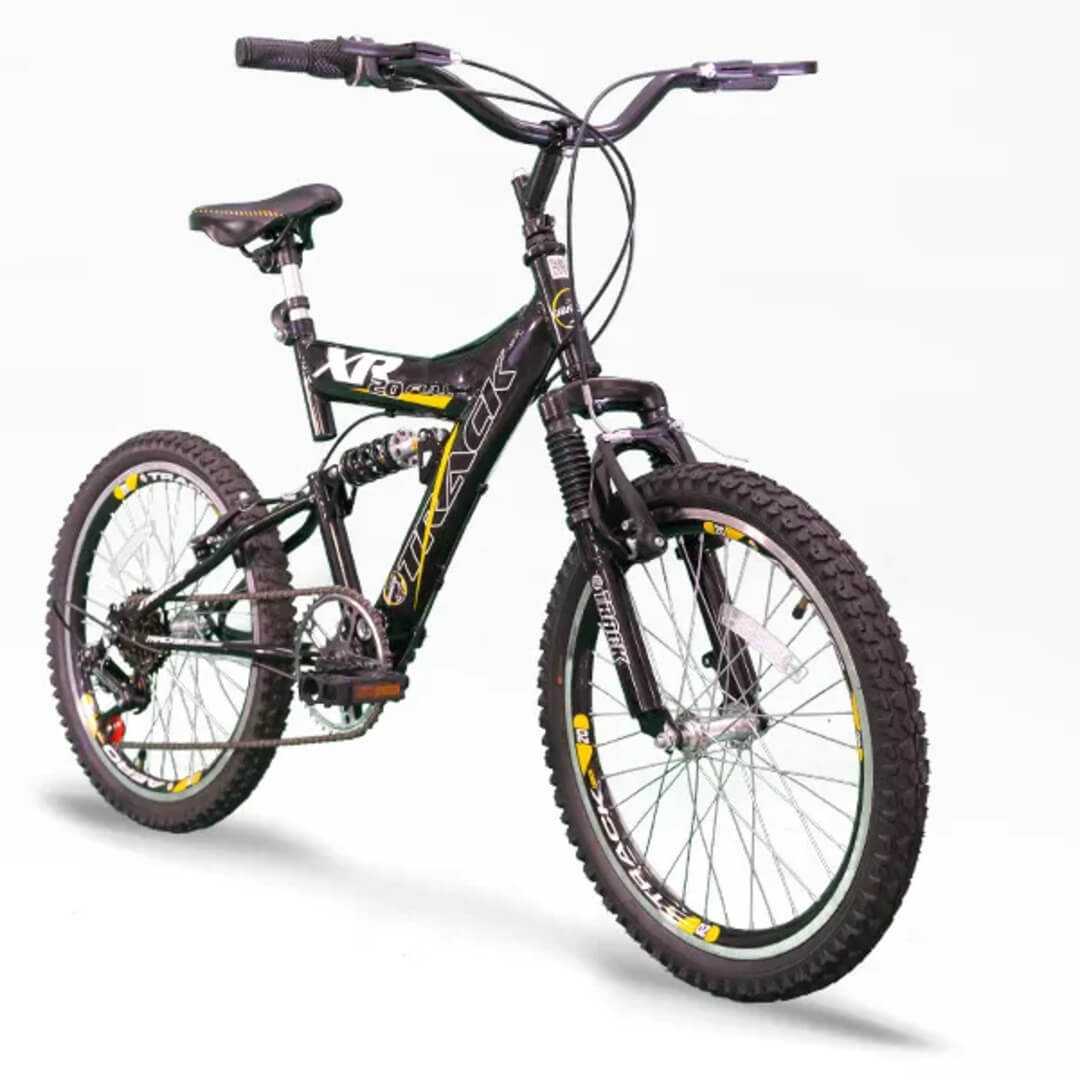 Bicicleta TK3 Track XR20 Com Suspensão Aro 20″ 6 velocidades