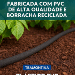 MANGUEIRA TRANSPIRANTE EM PVC PARA JARDIM DE 1/2, COM 15 METROS TRAMONTINA - Imagem 3